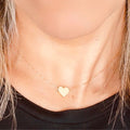 Pingente coração caixa em ouro 18K