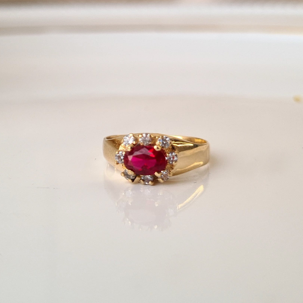 Anel de Formatura Nashira em ouro 18k