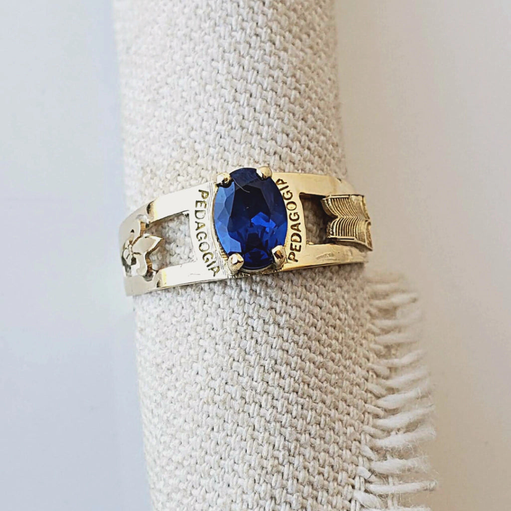 Anel de Formatura Auriga Ouro 18K