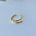 Anel Prego em Ouro 18k