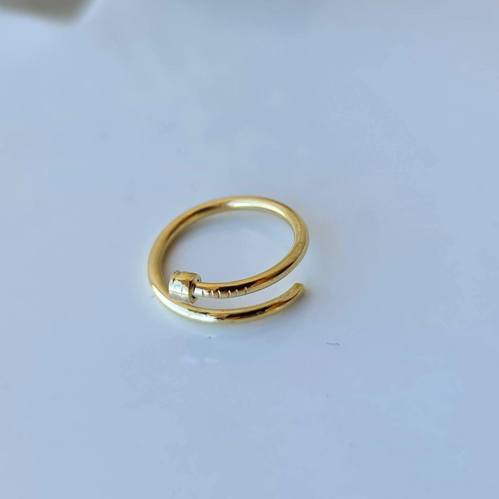 Anel Prego em Ouro 18k