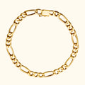 Pulseira 3 por 1 em Ouro 18K