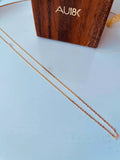 Corrente Piastrine em ouro 18K