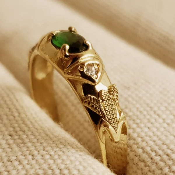 Anel de Formatura Ômega Ouro 18K