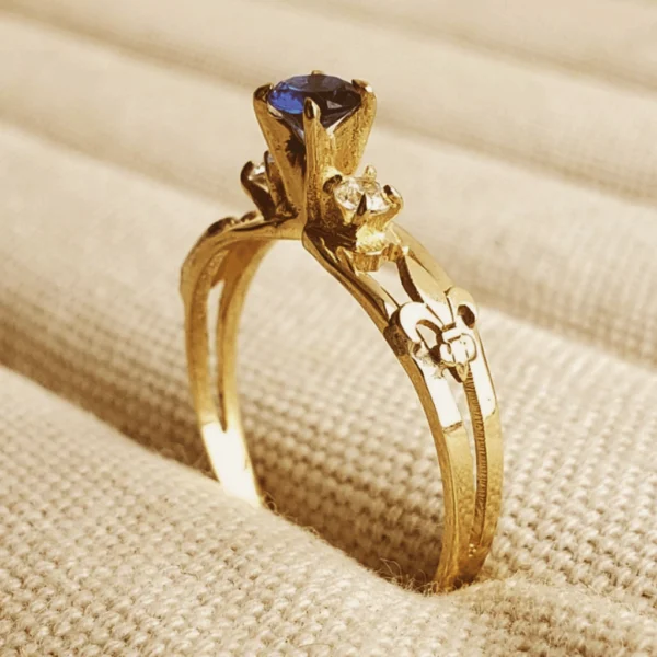 Anel de Formatura Aquila Ouro 18K