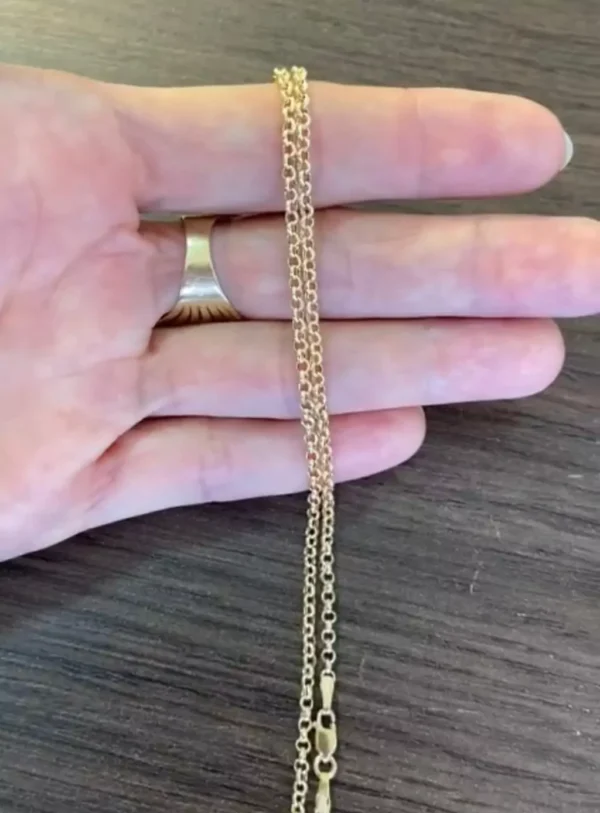 Corrente de Ouro 18K elo português